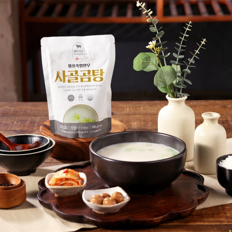 [횡성축협한우] 횡성한우 사골곰탕 600g